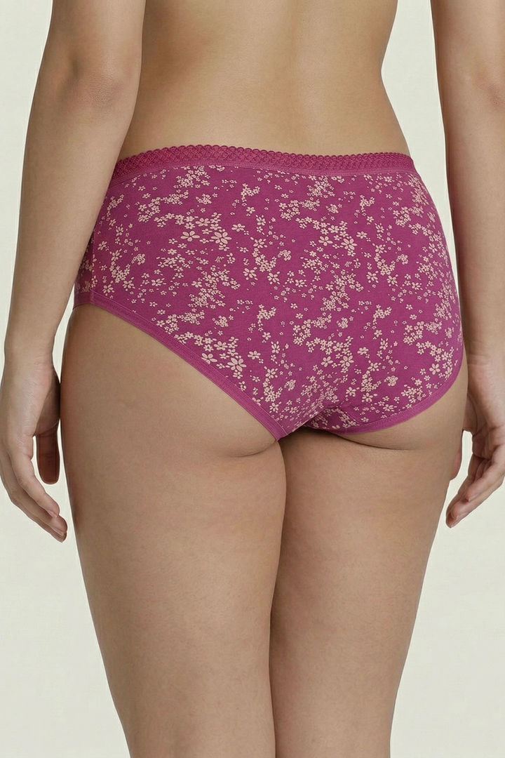 Zivame Low Rise Full Coverage Hipster Panty  (Pack of 3) - Multicolor — image 3